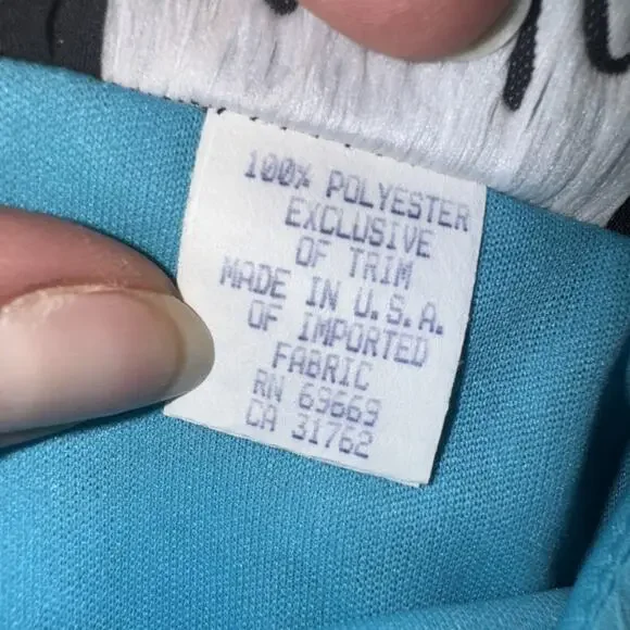 VTG 80s Ursula of Switzerland Mother Of Bride 16w Aqua Gown Tiered Sleeveless - Picture 8 of 9